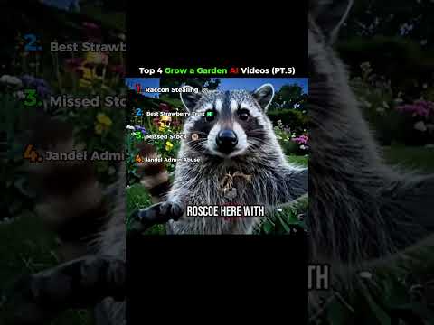 Top 4 Best Grow a Garden Ai Videos 😂🦝 (PT.5)