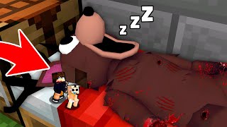 On ENTRE dans le CORPS du MONSTRE 99 NUITS sur Minecraft !