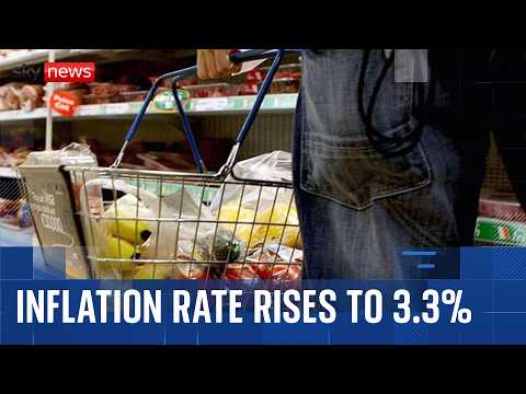 YouTube video thumbnail: UK Inflation Rises in First Data Reflecting Iran Conflict