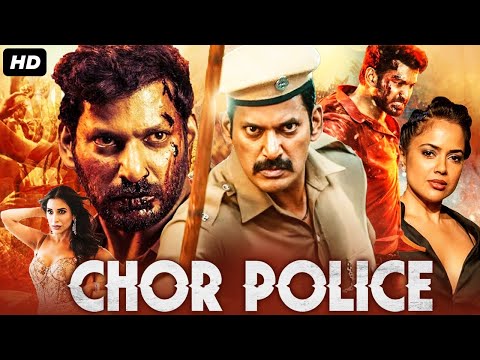 Vishal's CHOR POLICE - Full Hindi Dubbed Action Movie | Sameera Reddy, Poonam Kaur | South Movie