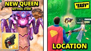 How to EASILY Slay the Queen BOSS & Get NEW MYTHIC Revolver & Queen's Medallion Gameplay - Fortnite