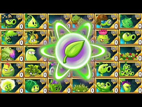 Random 30 GREEN Plants Battlez - Who Will Win? - Pvz 2 Plant vs Plant