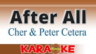 After All (KARAOKE) Cher and Peter Cetera