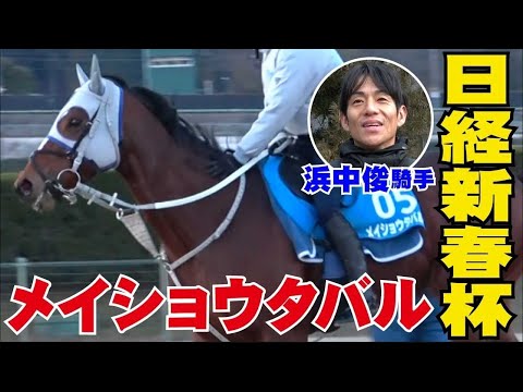 【日経新春杯2025】メイショウタバル・浜中俊騎手直前インタビュー「結果も出ているコースなので自信をもっていける」《東スポ競馬》