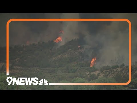 YouTube video thumbnail: Another Wildfire Ignites in Western Colorado
