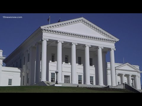 YouTube video thumbnail: Virginia House of Delegates Meets to Consider Redistricting Push