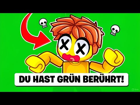 ROBLOX, aber BERÜHRE NIEMALS DIESE FARBE sonst passiert das...