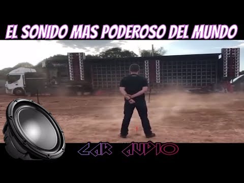 EL SONIDO SOBRE RUEDAS MAS POTENTE DEL MUNDO ESTA EN SUR AMERICA