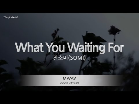 [짱가라오케/노래방] 전소미(SOMI)-What You Waiting For [ZZang KARAOKE]