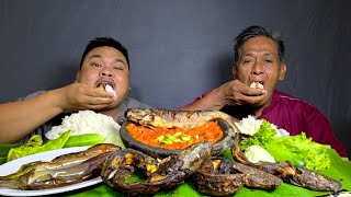 REQUES BPK 1KG LELE +IKAN PATIN SETENGAH KG SAMBAL BAJAK TERONG GORENG...