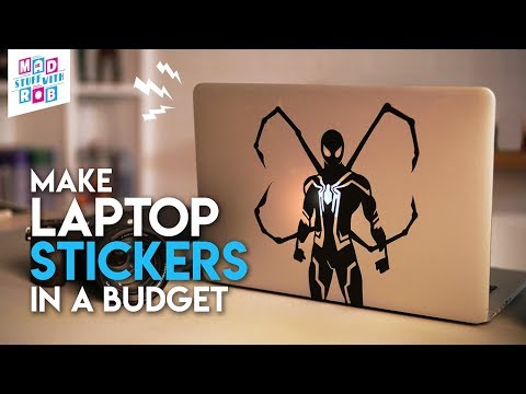 Laptop STICKERS in a BUDGET | In HINDI | SPIDER-MAN: Far from home