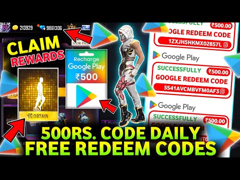 500 Rs FREE GOOGLE PLAY REDEEM CODE | FREE REDEEM CODE | INSTANT REDEEM CODE TRICK | REDEEM CODE APP
