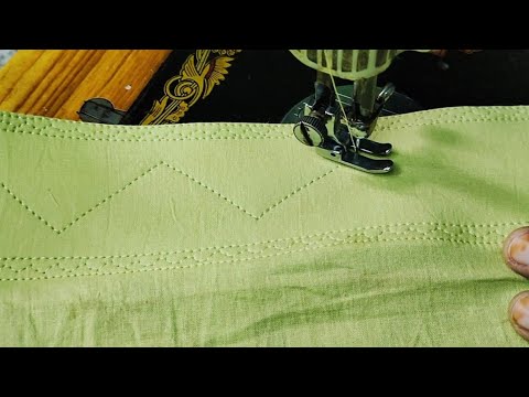 Mohri design / poncha design /salwar ki mohri design