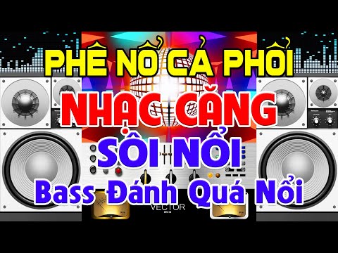 PHÊ Nổ Cả Phổi, Nhạc Test Loa CỰC CHUẨN 8D - Nhạc Disco REMIX Bass Căng Kinh Điển - Hay Chưa Từng Có