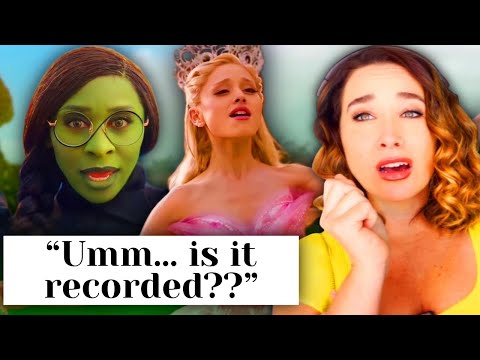 my FIRST TIME watching to NEW WICKED TRAILERS was *insane*! Ariana Grande was...