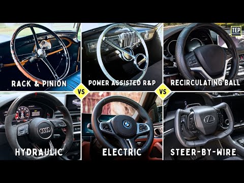 Different Types of Steering System | Which is Best? Explained