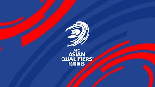 LIVE | AFC Asian Qualifiers™ Road to 26 Playoffs Draw