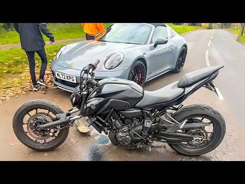 HIGH SPEED MOTORCYCLE CRASH COMPILATION | BEST OF BIKERS GETTING HIT 2024