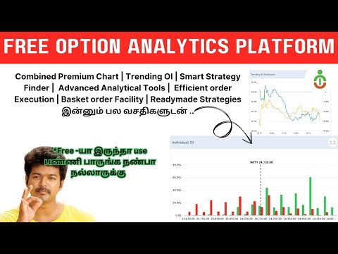 Instaoptions - A Free Option Analytics Platform | Overview & Features | Share Market Academy | Tamil