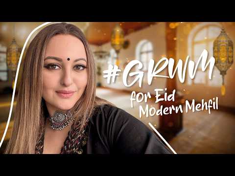GRWM for Eid...Going to a Modern Mehfil!