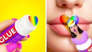 IF EVERYDAY OBJECTS WERE PEOPLE! Amazing Drawing Tips & Crazy School Moments By 123 GO! GOLD
