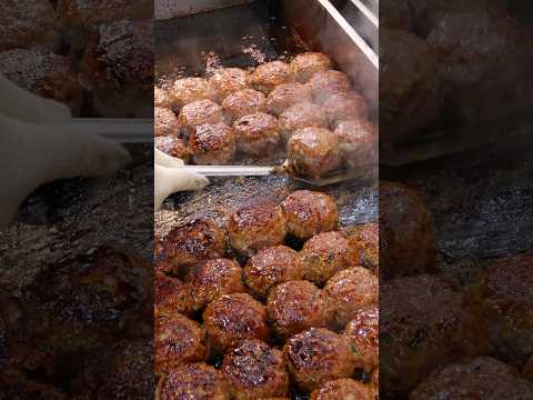 육즙 가득한 떡갈비 만들기 / korean style hamburger steak - tteokgalbi / korean street food