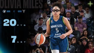Olivia Miles Drops Another 20 Points & 7 Rebounds In Win vs Golden State Valkyries | 08.19.26