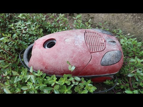 Old Vacuum Cleaner Restoration  - Step By Step Restoration