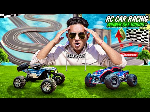 RC Car Racing on Mini Highway || Winner Get 100000₹