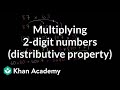 Understanding Multiplication Using the Distributive Property