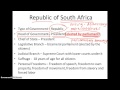 Comparative Government of South Africa and Kenya