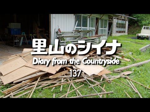 田舎暮らし 137：ゴミの山再び / 自給自足の田んぼの除草