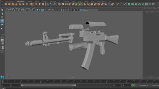 Ak74 Showcase - Made in MAYA / UE4