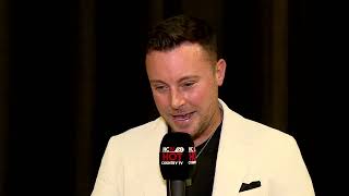 Exclusive interview by Hugh O'Brien with country music superstar Nathan Carter in City Hall Cork