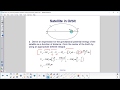 Gravitational Potential Energy and Orbits