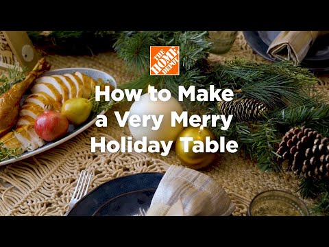 How to Make a Merry Holiday Tablescape 