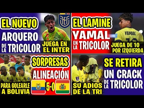 JUEGA DE 10! DESCUBREN AL LAMINE YAMAL QUE JUGARÁ CON LA TRICOLOR VS BOLIVIA, ALINEACIÓN ECUADOR