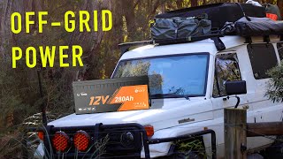 Troopy's Off-Grid Power - LiTime 12V 280Ah Plus Lithium Battery
