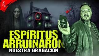Espíritus arruinaron nuestra grabación