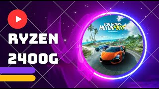 The Crew Motorfest PC gameplay benchmark Ryzen 2400g 3000mhz DDR4 ram
