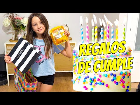 ABRIENDO MIS REGALOS DE CUMPLEAÑOS 🎁 PARTE 2 MARTINA GO