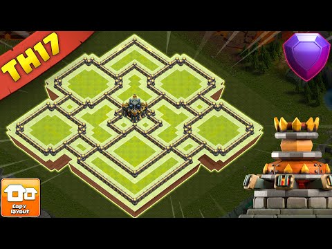 Updated TH17 Base for War & Legend League! (Tested by Pros!)