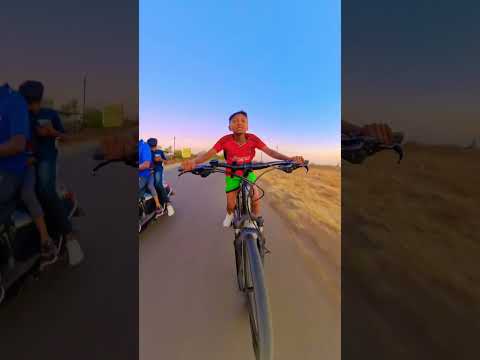 highway Race challenge 🚴Vs 🛵☝️🔥🚀🚀🚀 #tamil#cycling#mtbrider#youtube#shortsviral