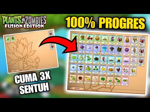 Cara UNLOCK 100% PROGRES di PVZ FUSION 2.1.4 ANDROID | Buka Semua Tanaman & Bug Cooldown