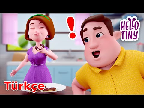 Canım Canım O Pasta Mı? 🍭 | Bebekler için şarkılar | Hello Tiny Türkçe