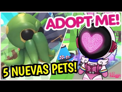 5 NUEVAS MASCOTAS OCEANICAS EN ADOPT ME🤩 + HALLOWEEN NUEVA INFORMACIÓN!🎃