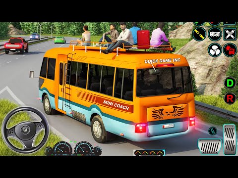 Mini Bus Driving 3D - Real Offroad Bus Drive 3D - Android GamePlay