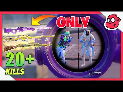 BOLT SNIPER ONLY CHALLENGE | PUBG MOBILE