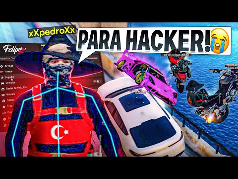 Irritei uma CRIANÇA no GTA RP usando MOD MENU 😂