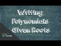 Polynomial and Imaginary Number Concepts